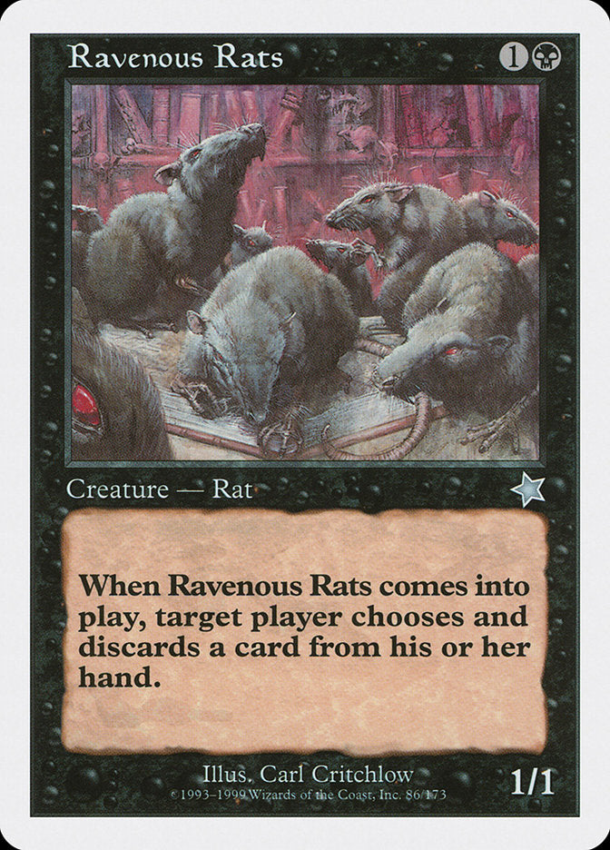 Ravenous Rats [Starter 1999] | Good Games Adelaide SA