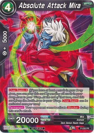 Absolute Attack Mira (P-038) [Promotion Cards] | Good Games Adelaide SA