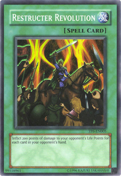 Restructer Revolution [TP6-EN005] Super Rare | Good Games Adelaide SA