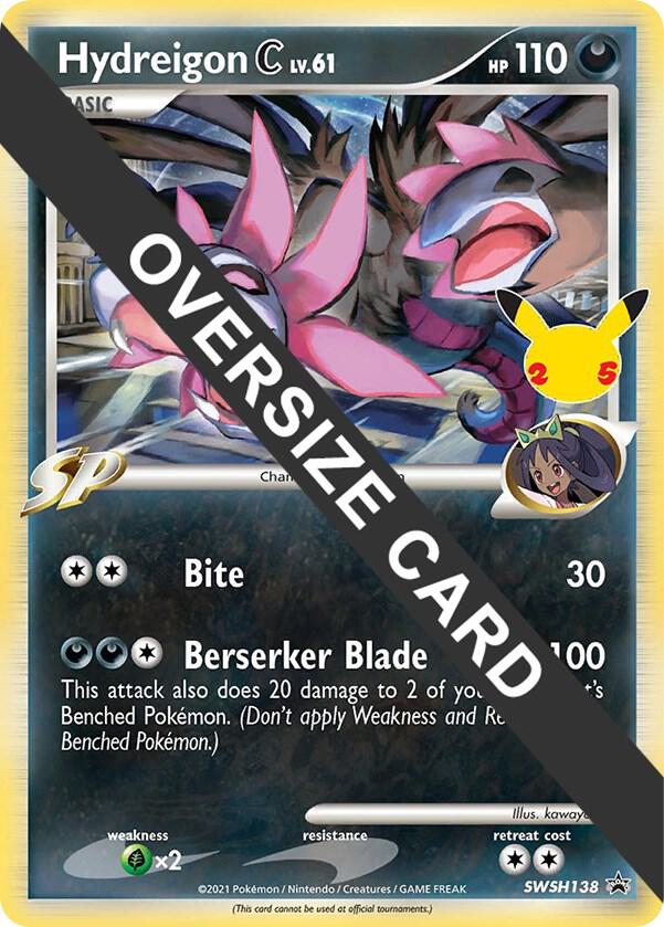 Hydreigon C SWSH138 SWSH138 (Jumbo Cards)  | Good Games Adelaide SA