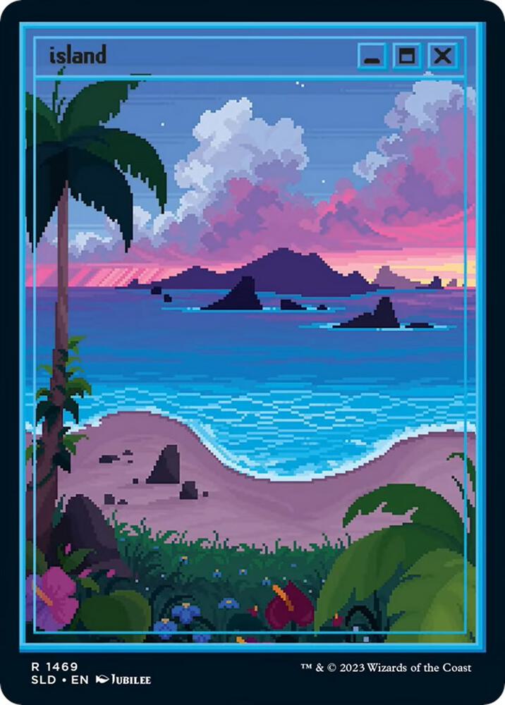 Island 1469 1469 (Secret Lair Drop Series)  | Good Games Adelaide SA
