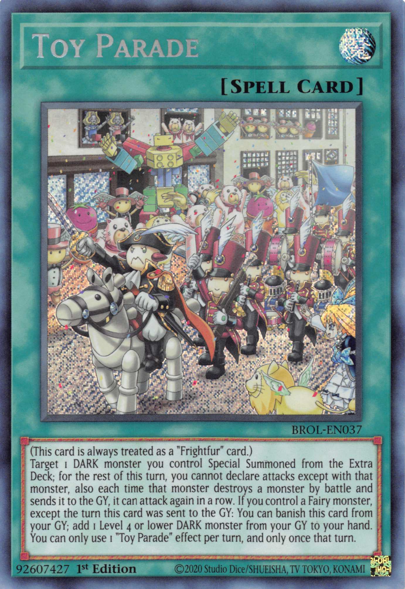 Toy Parade [BROL-EN037] Secret Rare | Good Games Adelaide SA