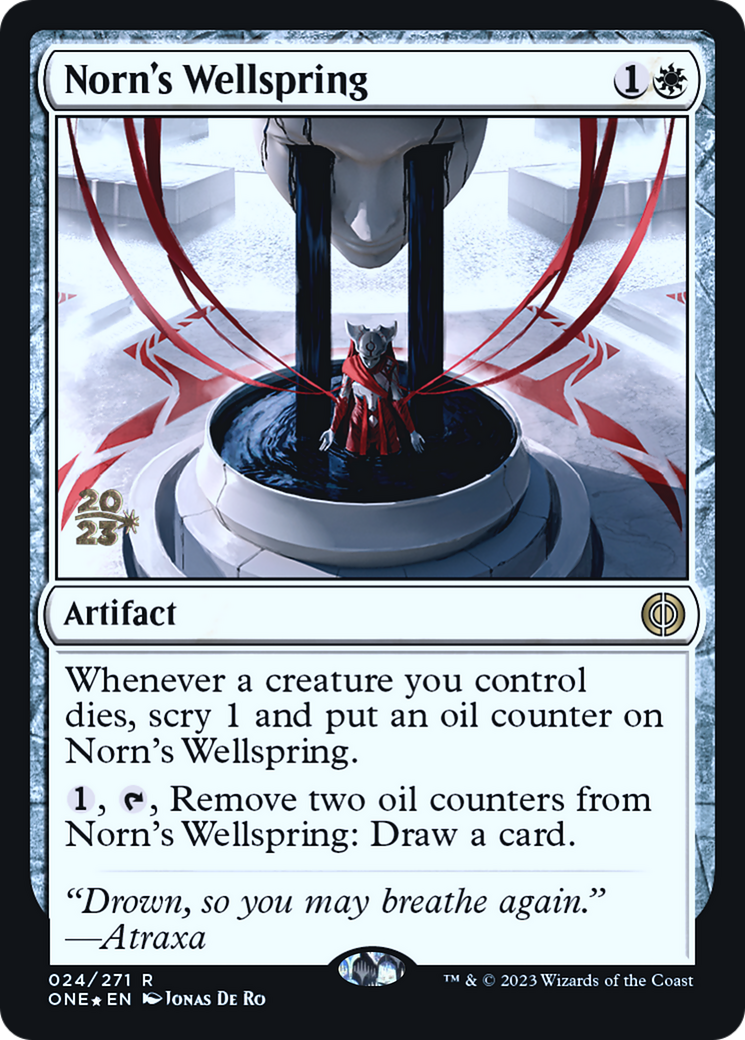Norn's Wellspring [Phyrexia: All Will Be One Prerelease Promos] | Good Games Adelaide SA