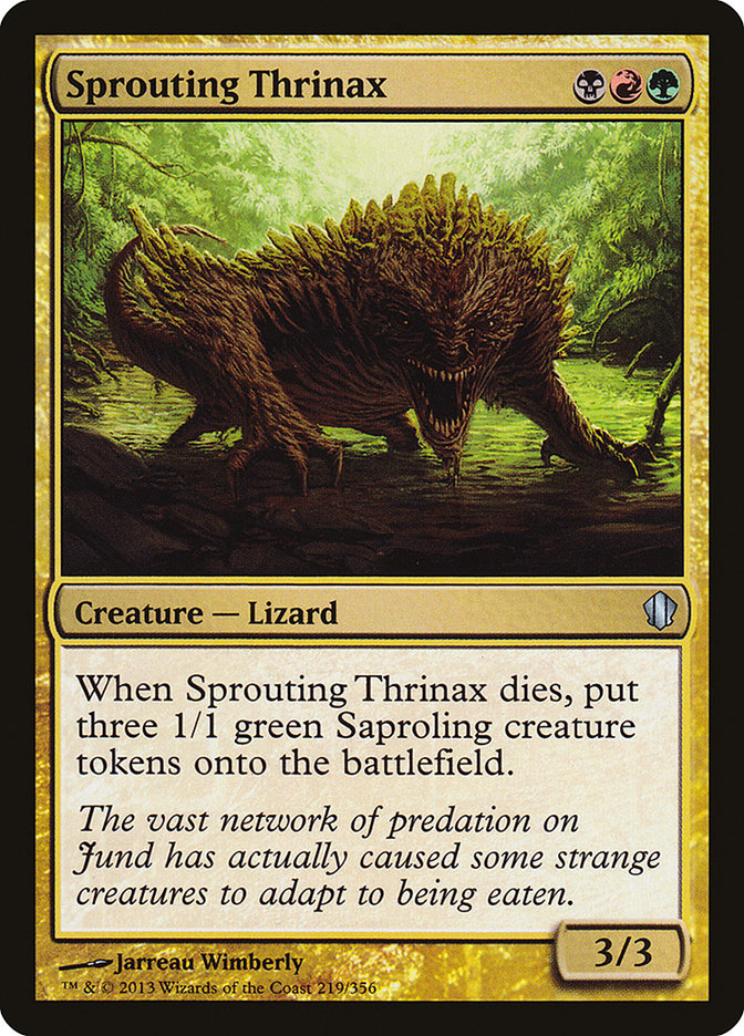 Sprouting Thrinax [Commander 2013] | Good Games Adelaide SA