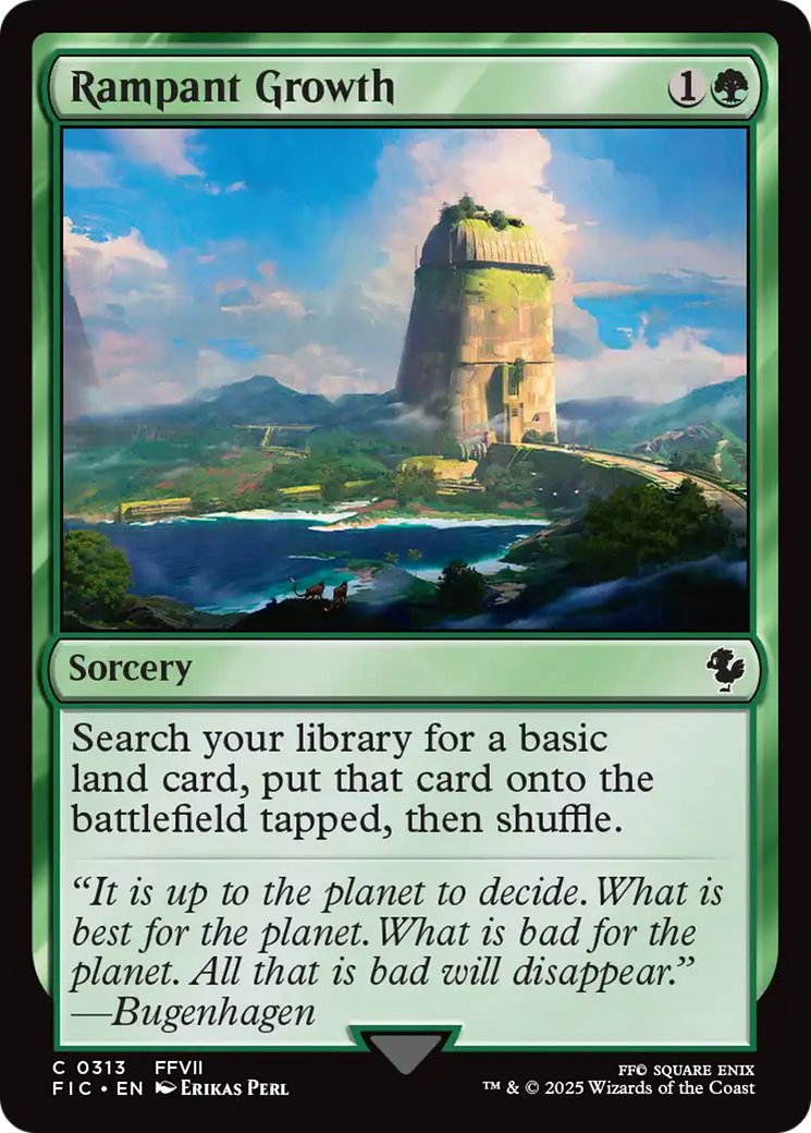 Rampant Growth [FINAL FANTASY Commander] | Good Games Adelaide SA