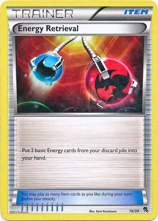 Energy Retrieval (16/30) [Black & White: Trainer Kit - Zoroark] | Good Games Adelaide SA