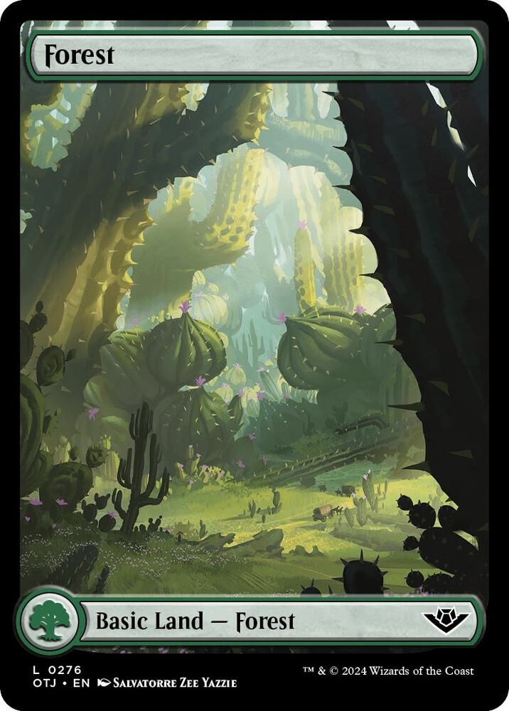 Forest 276 (Outlaws of Thunder Junction)  - Foil | Good Games Adelaide SA