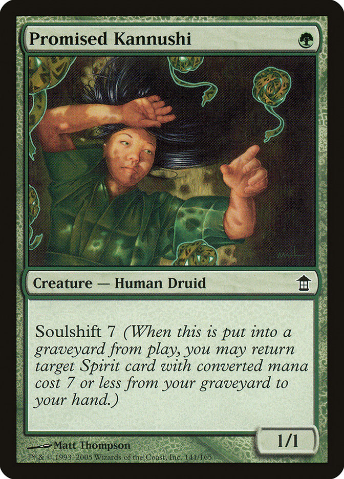 Promised Kannushi [Saviors of Kamigawa] | Good Games Adelaide SA