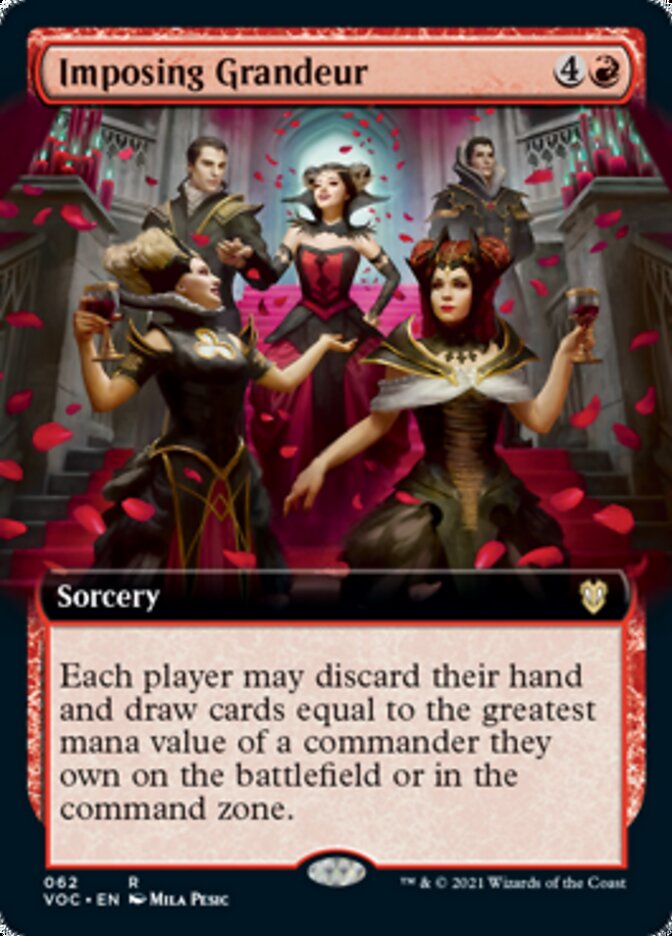 Imposing Grandeur (Extended) [Innistrad: Crimson Vow Commander] | Good Games Adelaide SA