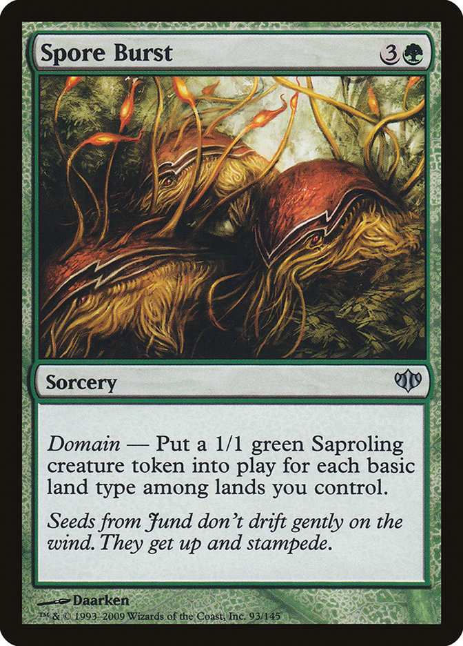 Spore Burst 93 (Conflux)  - Foil | Good Games Adelaide SA