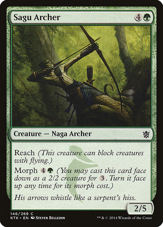 Sagu Archer 146 (Khans of Tarkir)  - Foil | Good Games Adelaide SA