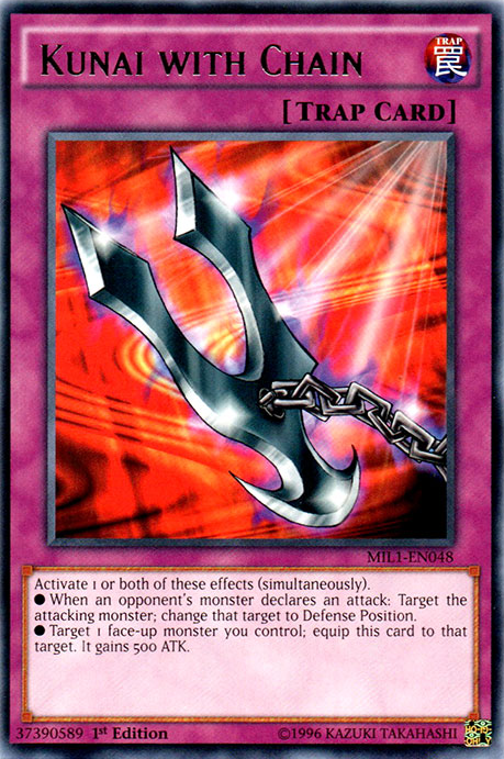 Kunai with Chain [MIL1-EN048] Rare | Good Games Adelaide SA