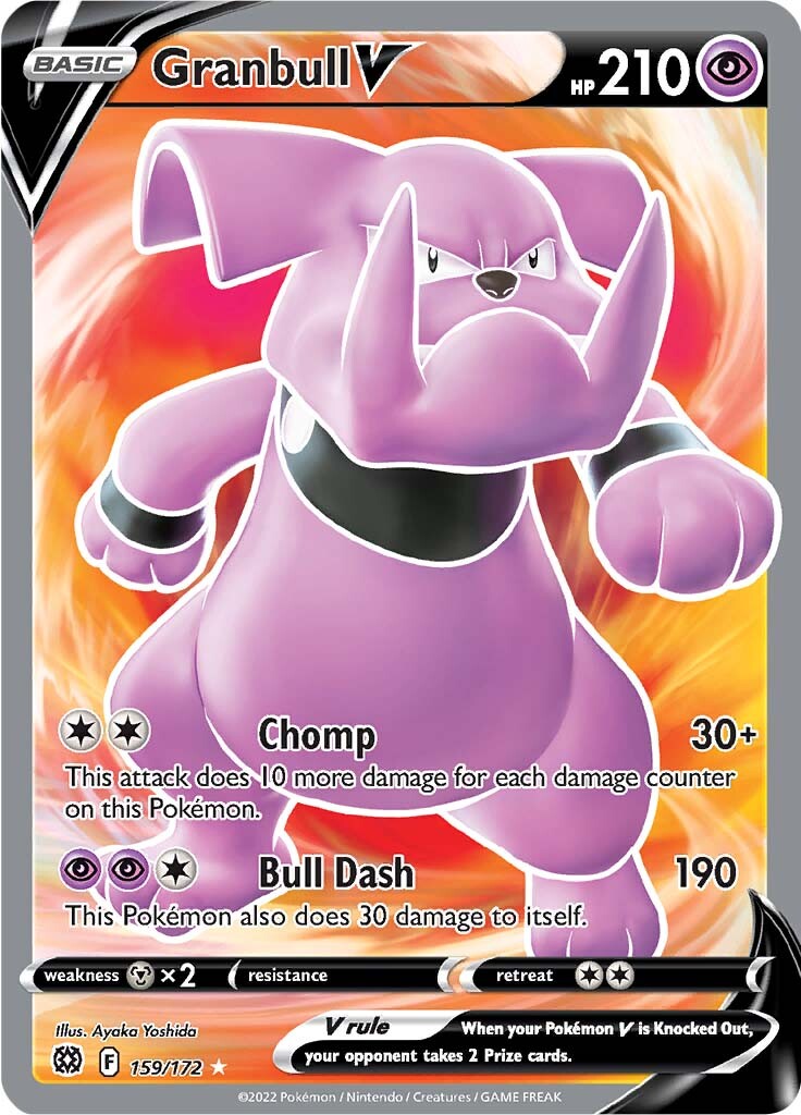 Granbull V (159/172) [Sword & Shield: Brilliant Stars] | Good Games Adelaide SA
