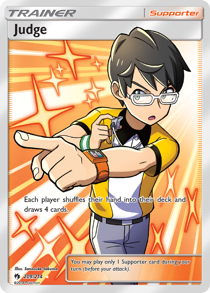 Judge (209/214) [Sun & Moon: Lost Thunder] | Good Games Adelaide SA