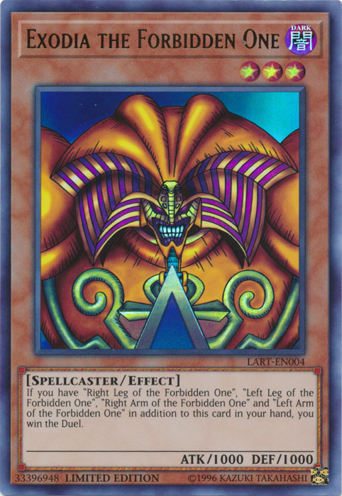 Exodia the Forbidden One [LART-EN004] Ultra Rare | Good Games Adelaide SA