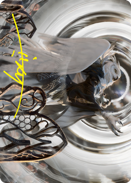 Shaile, Dean of Radiance Art Card (Gold-Stamped Signature) [Strixhaven: School of Mages Art Series] | Good Games Adelaide SA