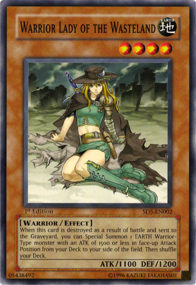 Warrior Lady of the Wasteland [SD5-EN002] Common | Good Games Adelaide SA