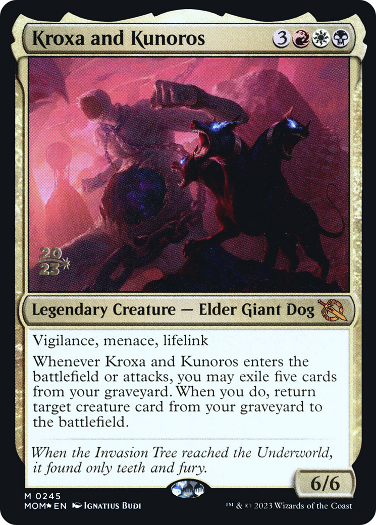 Kroxa and Kunoros [March of the Machine Prerelease Promos] | Good Games Adelaide SA