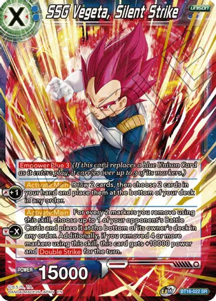 SSG Vegeta, Silent Strike [BT16-022] | Good Games Adelaide SA