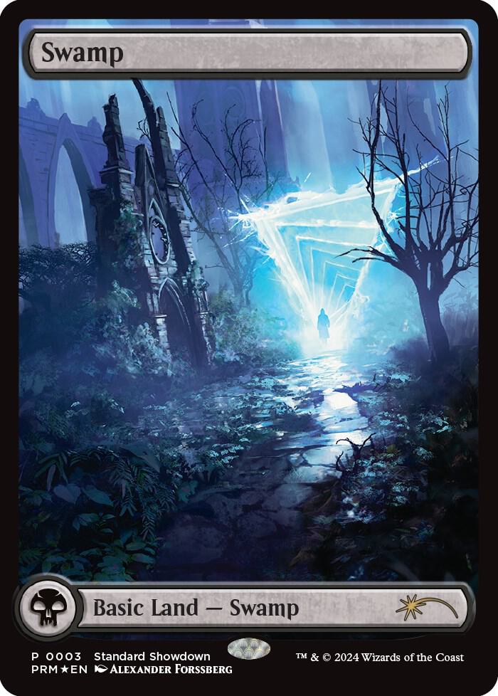 Swamp Alexander Forssberg 3 (Standard Showdown Promos)  - Foil | Good Games Adelaide SA
