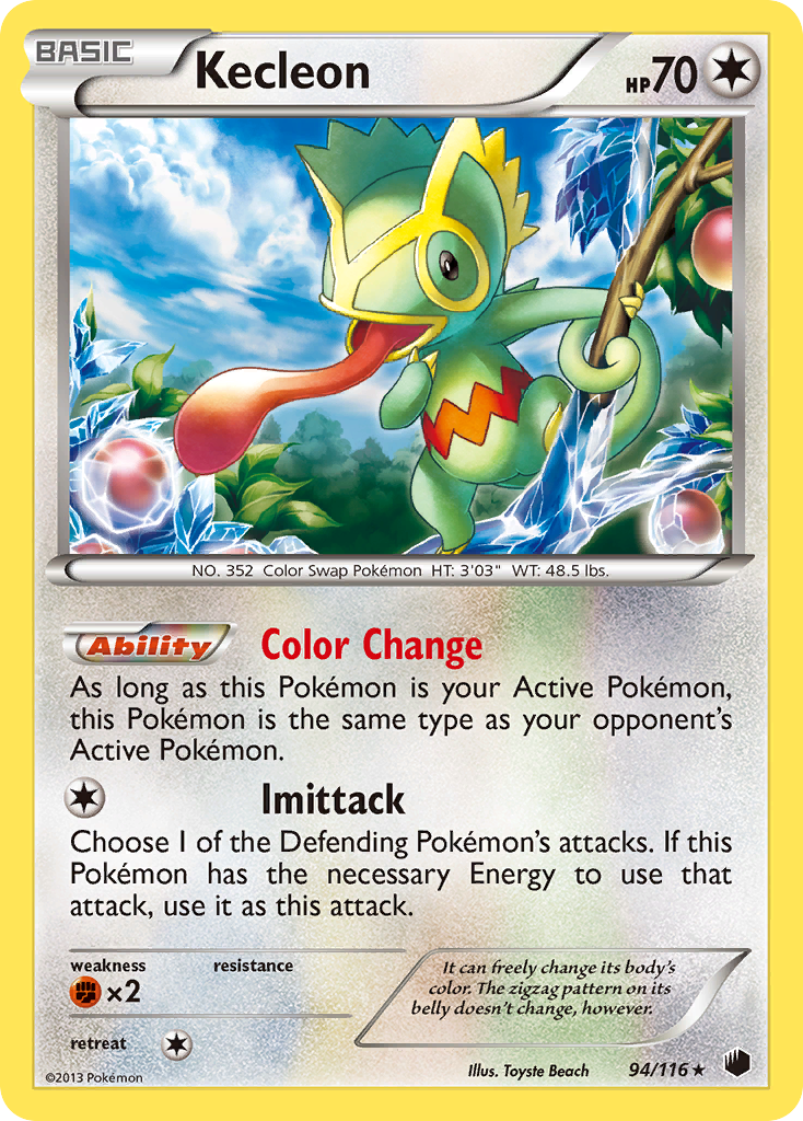 Kecleon (94/116) [Black & White: Plasma Freeze] | Good Games Adelaide SA