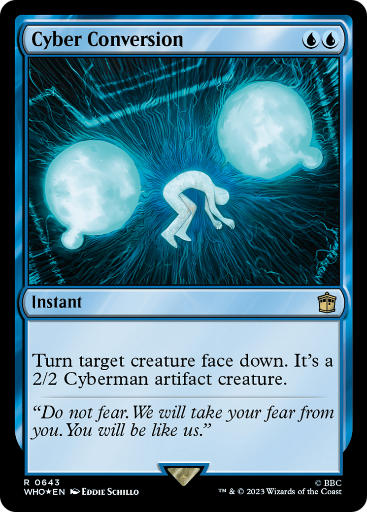 Cyber Conversion (Surge Foil) [Doctor Who] | Good Games Adelaide SA
