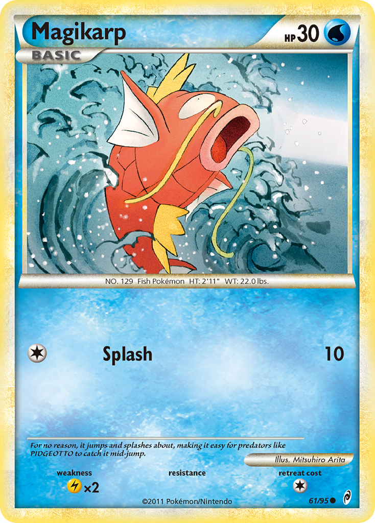 Magikarp (61/95) [HeartGold & SoulSilver: Call of Legends] | Good Games Adelaide SA