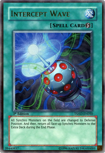 Intercept Wave [TSHD-EN050] Ultra Rare | Good Games Adelaide SA