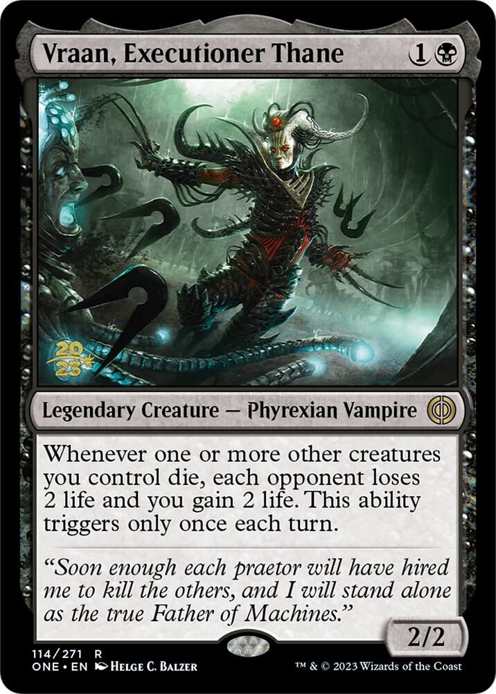 Vraan Executioner Thane 114 (Prerelease Cards)  - Foil | Good Games Adelaide SA