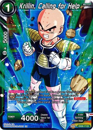 Krillin, Calling for Help [EX06-17] | Good Games Adelaide SA