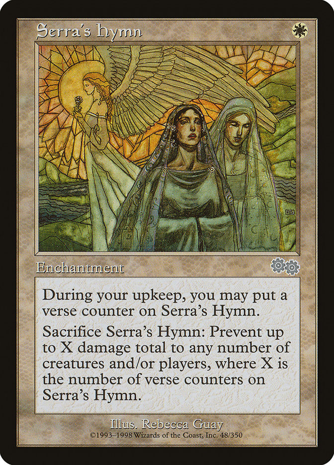 Serra's Hymn 48 (Urza's Saga)  | Good Games Adelaide SA