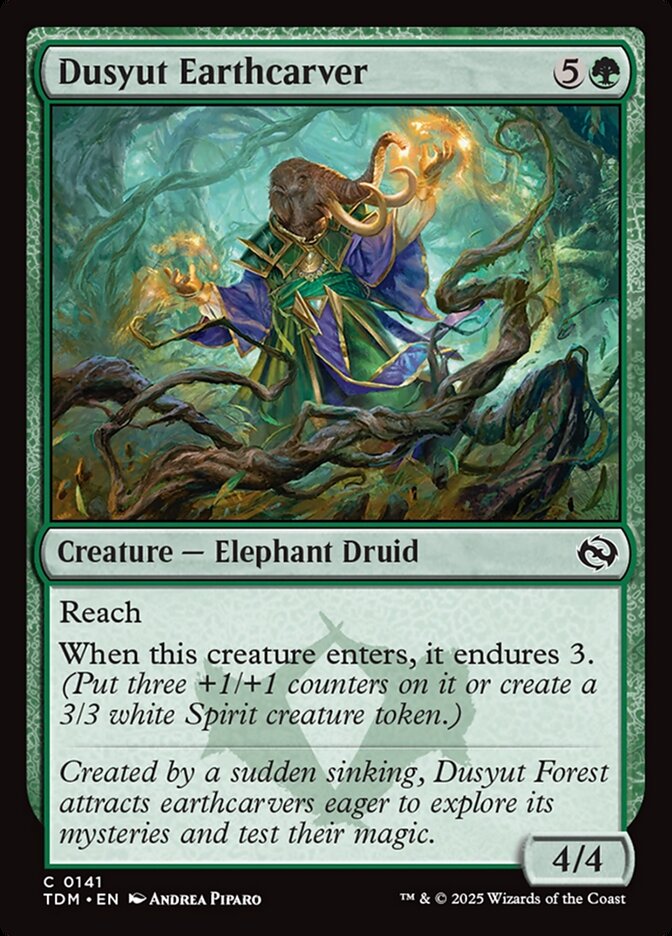 Dusyut Earthcarver 141 (Tarkir: Dragonstorm)  | Good Games Adelaide SA