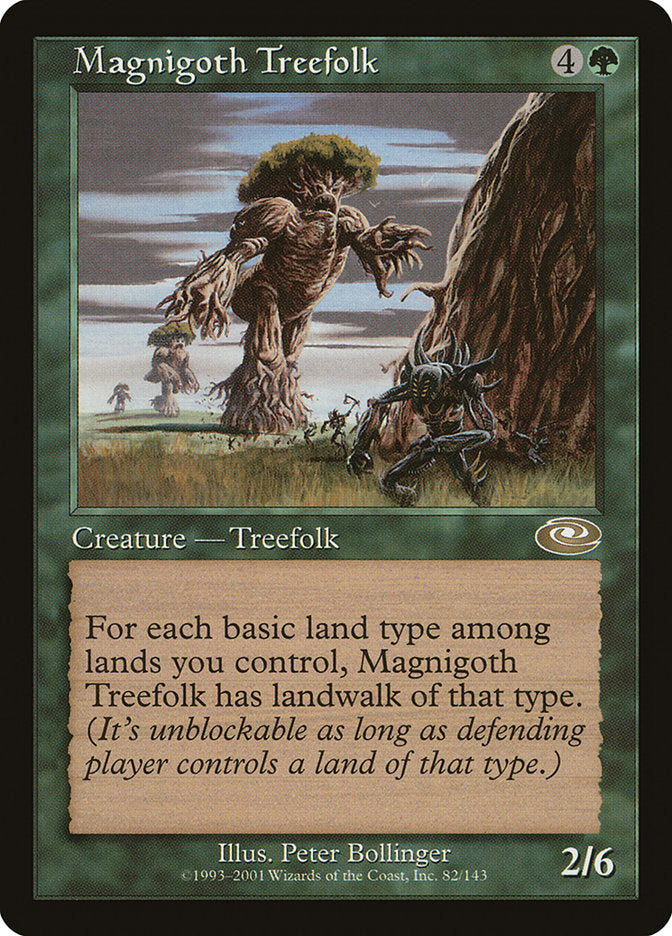 Magnigoth Treefolk 82 (Planeshift)  - Foil | Good Games Adelaide SA