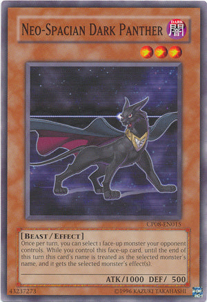 Neo-Spacian Dark Panther [CP08-EN015] Common | Good Games Adelaide SA