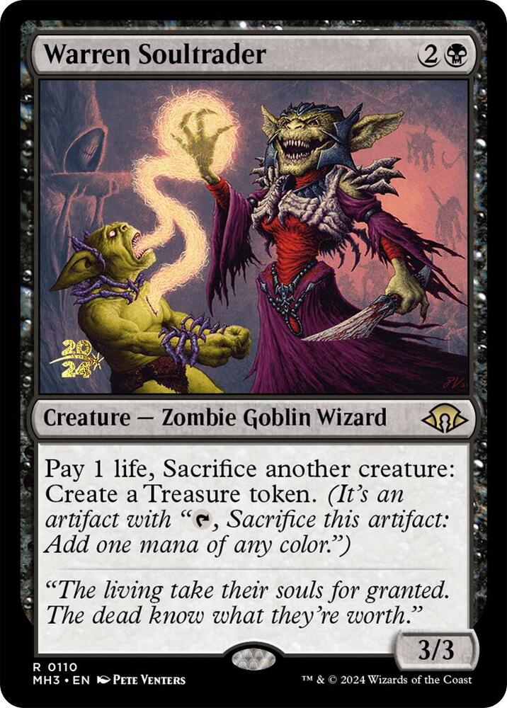 Warren Soultrader 110 (Prerelease Cards)  - Foil | Good Games Adelaide SA
