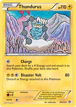 Thundurus 50 113 BW Legendary Treasures 050/113 (Deck Exclusives)  | Good Games Adelaide SA