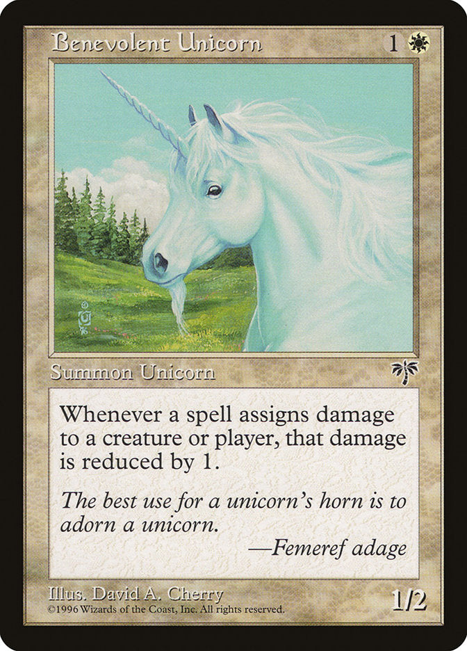 Benevolent Unicorn  (Mirage)  | Good Games Adelaide SA
