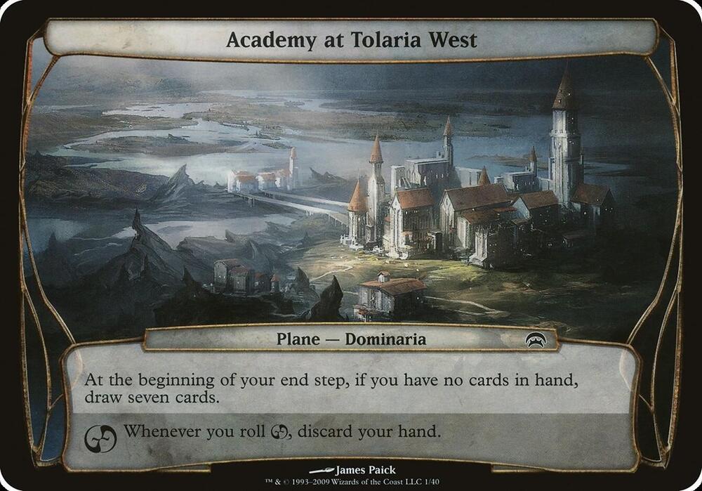 Academy at Tolaria West Planechase  (Oversize Cards)  | Good Games Adelaide SA