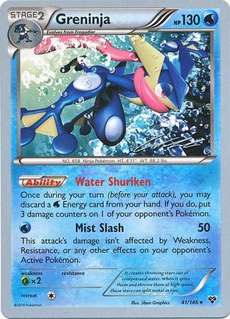 Greninja (41/146) (Ninja Blitz - Cody Walinski) [World Championships 2016] | Good Games Adelaide SA