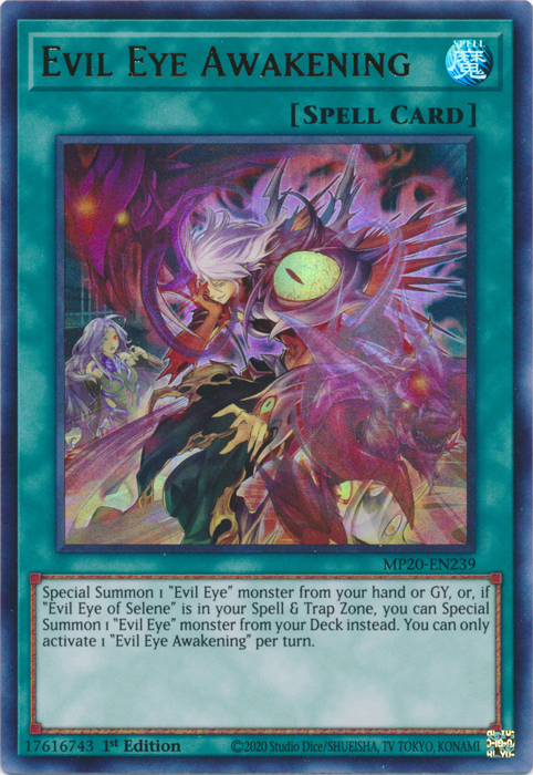 Evil Eye Awakening [MP20-EN239] Ultra Rare | Good Games Adelaide SA