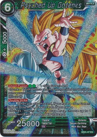 Psyched Up Gotenks (EX01-07) [Mighty Heroes] | Good Games Adelaide SA