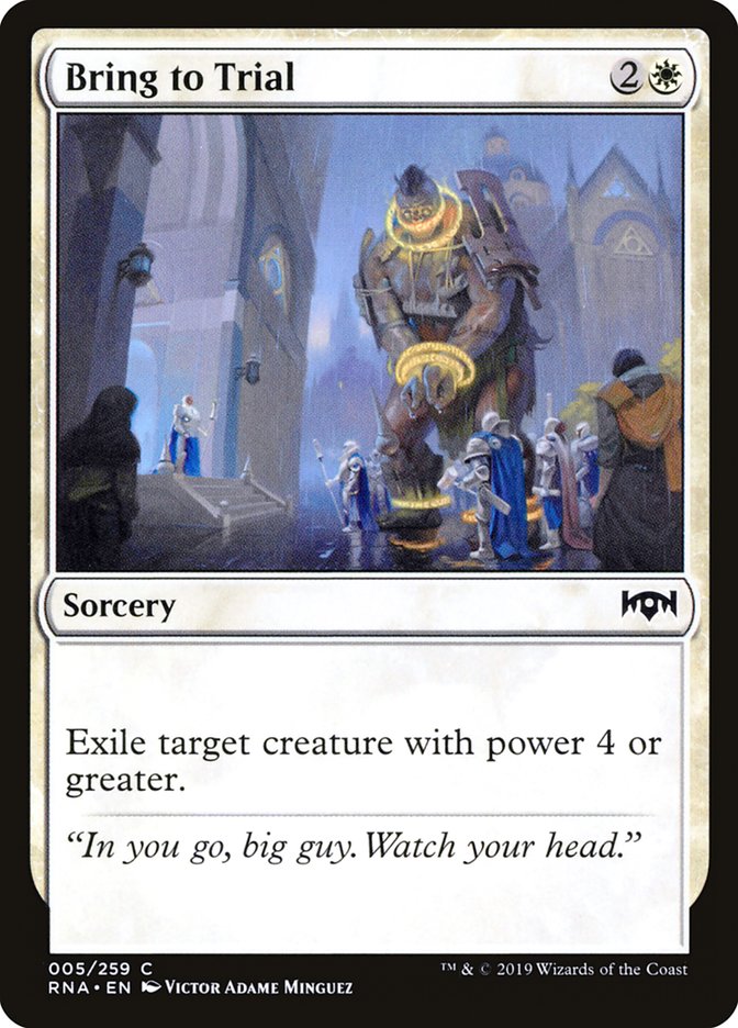 Bring to Trial 5 (Ravnica Allegiance)  | Good Games Adelaide SA