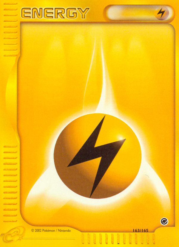 Lightning Energy (163/165) [Expedition: Base Set] | Good Games Adelaide SA