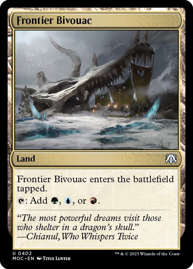 Frontier Bivouac 402 (Commander: March of the Machine)  | Good Games Adelaide SA