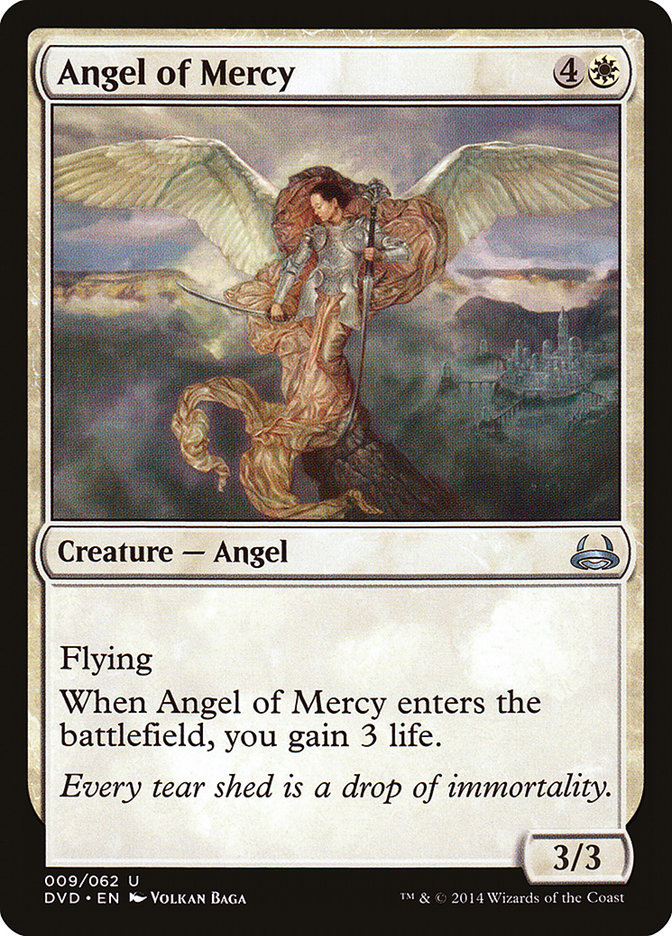 Angel of Mercy (Divine vs. Demonic) [Duel Decks Anthology] | Good Games Adelaide SA