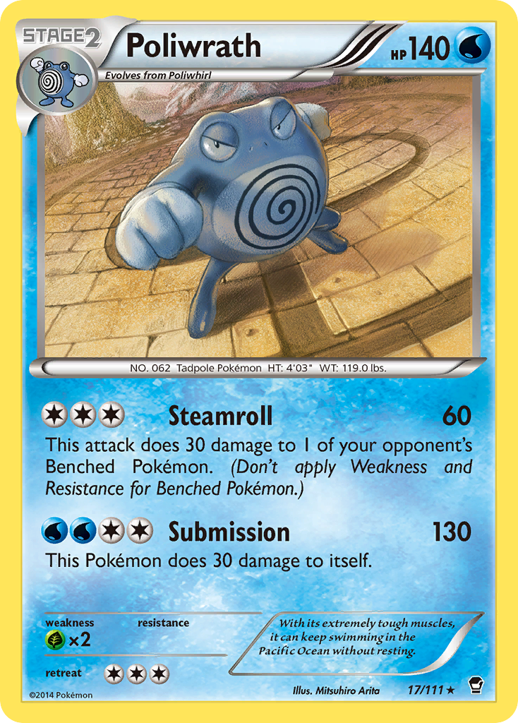 Poliwrath (17/111) [XY: Furious Fists] | Good Games Adelaide SA