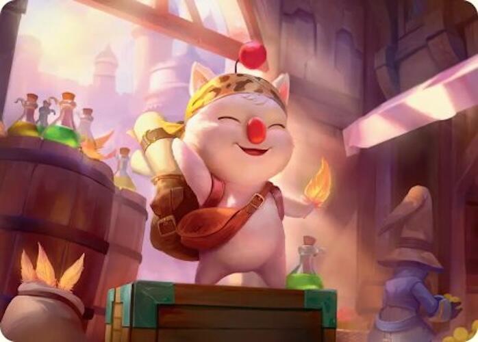 Stiltzkin Moogle Merchant Art Card 3 (Art Series: FINAL FANTASY)  | Good Games Adelaide SA