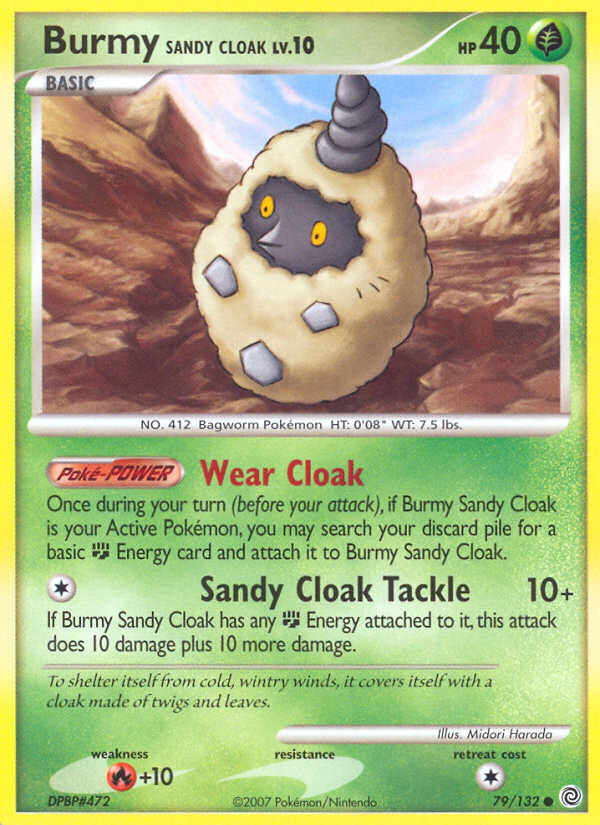 Burmy Sandy Cloak (79/132) [Diamond & Pearl: Secret Wonders] | Good Games Adelaide SA