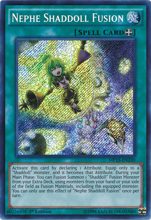 Nephe Shaddoll Fusion [MP15-EN230] Secret Rare | Good Games Adelaide SA