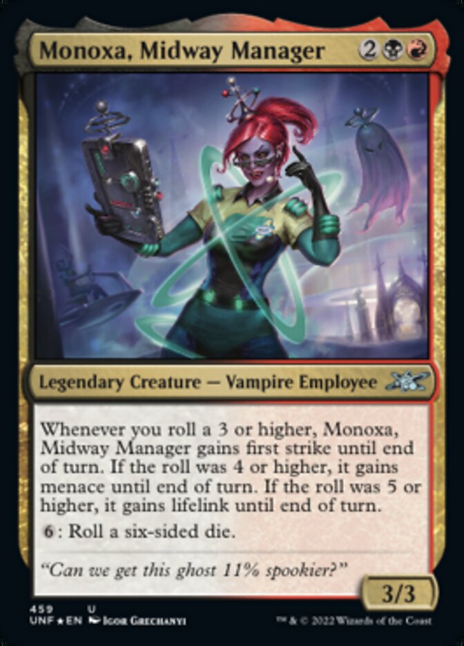 Monoxa, Midway Manager (Galaxy Foil) [Unfinity] | Good Games Adelaide SA